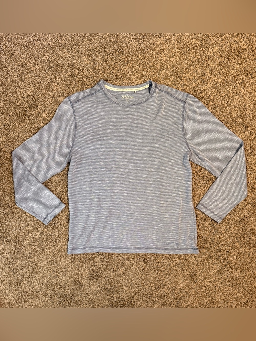 NWOT Orvis Longsleeve Classic Collection Shirt, Light Blue - M